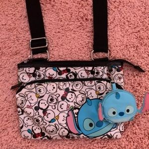 Disney Tsum Tsum Stitch & Friends Purse